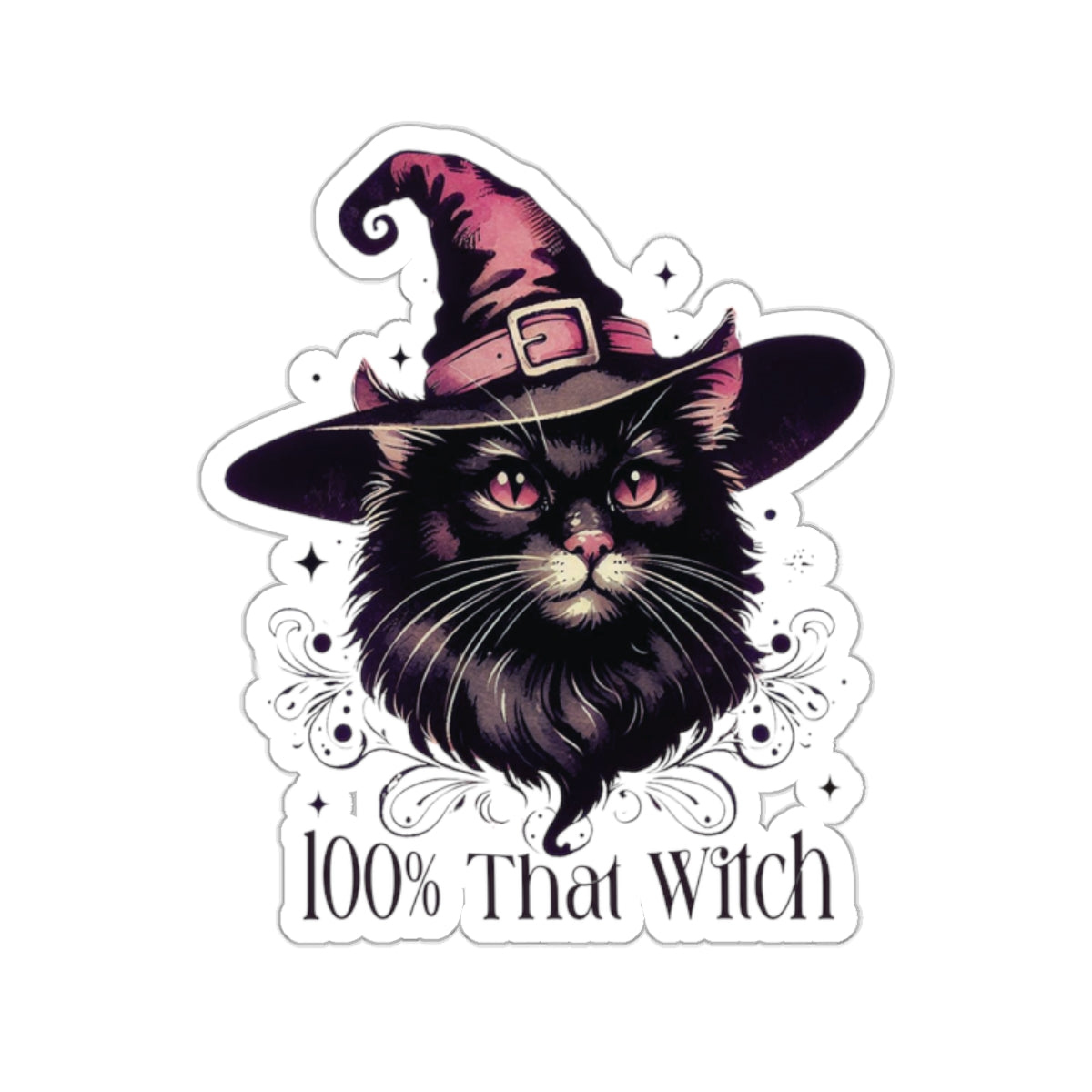 100% That Witch Sticker